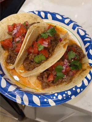 easy tacos  #cookwithme #tacos #carnepicada 