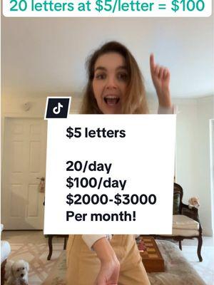 #christierayallday #paidperletter #opportunity Writing $5 letters changed my life. A simple two line letter rescued me from the House of Broke.