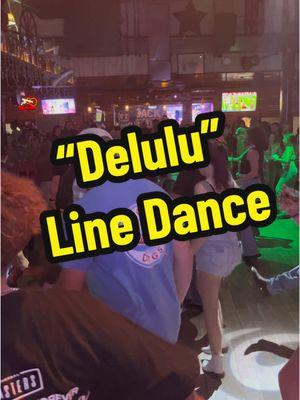 We ❤️Delulu!  Fun, high energy dance #delulu #delirious #linedance #linedancing #fun #saddleup #kickinit @Kickin It With Kevin 