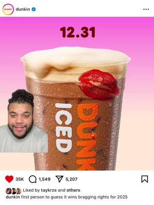 Dunkin Donuts X Sabrina Carpenter 12/31! #sabrinacarpenter #dunkindonuts #theofficialangelt @Dunkin' @Sabrina Carpenter #espresso 