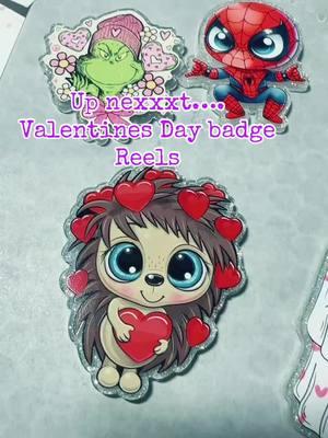 C’mon lovers….get your Valentine’s Day Badge Reel orders in asap. #etsy #fyp #linkinbio #ValentinesDay #badgereels #foryoupage #badgereelsoftiktok 💝💘💞💖💓💗