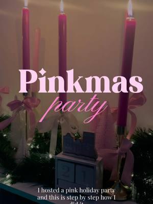 2025, you said you’d host more… so this ones is for you! I hosted a Pinkmas party and it was *truly a time. Let’s dive into the details. From invites to games, I’m sharing how I planned it step by step. Let’s get into it!  And don’t forget to come back for part two—setting everything up is next! ✨ #PartyPlanning #Pinkmas #pinkmas #PinkmasVibes #pinkchristmas #GirlsNight #DIYDecor #HolidayFun #pinkchristmasdecor #holidaypartyideas #girlsnightin 