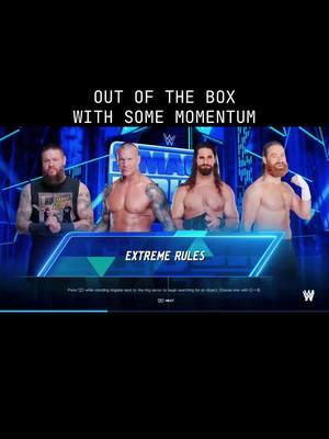 Fatal 4 Way…and we flying out of the box from the bell with some momentum swings #randyorton #kevinowens #sethrollins #samizayn #fatal4way 