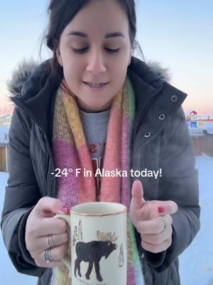 I’ll do it again when it’s colder, but I didn’t want boiling water on my head today 😂💀 #alaskalife #lifeinalaska #alaska #movingtoalaska 