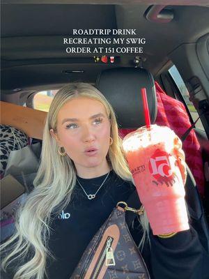 SO GOOD!! ✨🍓 #151coffee #swig #swigdrinks #151coffeeshop #trending #dirtysoda #dallastx #roadtrip #roadtrippin #drinks #refreshers #strawberryrefresher #151coffeeshop #coffeeshop #roadtripdrink 