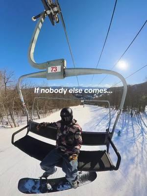 Do it alone🙌 #fyp #snowboarding #skitheeast #skiing 