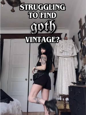 Proud to be your #1 source for dark vintage since 2014 🖤🖤🖤 #darkvintage #gothvintage #gothtok #gothtiktok #gothfashion #gothstyle #gothstyleinspo #gothfashiontiktok #gothoutfitinspo #gothoutfit #gothfitcheck #gothfit #gothicstyle 