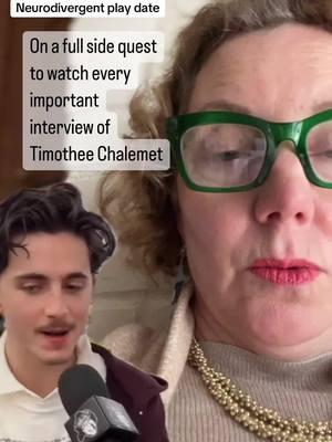 Is anyone ekse in this rabbit hole with me? What other @Nardwuar interviews are on the must watch list? Is anyone else enjoying @Timothée Chalamet becoming more himself in front of eyes? #adhdmom #adhdmoms #addmom #addmombrain #adhdparent #adhdparenting #highlysensitiveperson #highlysensitiveparent #highlysensitivechild #nuerodivergent 