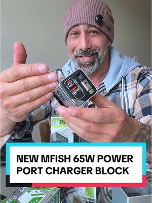 Grab the Newest MFish 65W Power Port Charger Block! Perfect for travel and currently 20% OFF! . . #mfish #mfishtech #mfishcable #mfishcharger #retractablecharger #wallcharger #powerport #charger #usbcharger #laptopcharger #iphonecharger #CapCut #treasurefinds #ad #falldealsforyou #ttslevelup #TikTokShopHolidayHaul #starcreatorcompetition #TikTokShopBlackFriday #giftguide #spotlightfinds #giftideasforhim  #giftideasforher #TikTokShopLastChance #TikTokShopNewYearNewAura #TikTokShopCreatorPicks  #TikTokShopCyberMonday #holidaygifts #holidaygiftideas #christmasgift #christmasgiftideas