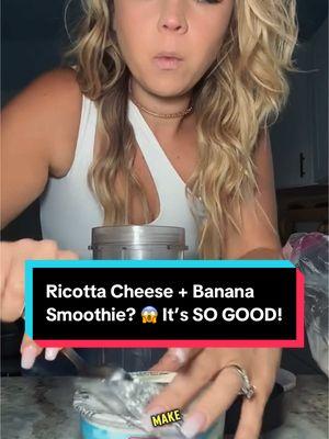 You guys always say I make the weirdest food combos – well, you won’t believe what I’m making today! Ricotta cheese, banana, maple syrup, and a little vanilla bean blended up into the smoothest, creamiest smoothie EVER. 🍌🍯 Trust me, it tastes just like whipped cream! 😱 Are you brave enough to try this? Let me know below! 👇 #HEAVEN #breakfast #weightloss #easybreakfast #mustard #asmr #weirdbreakfast #healthyrecipes #healthylifestyle #everythingwithmustard #eggs #mukbang #morningsmoothie