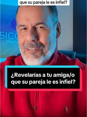 ¿Le dirías a tu amiga o a tu amigo que viste a su pareja siéndole infiel? 😬 ¡Este es un rollo! ¿Les ha pasado? No hay solución fácil, de hecho cualquier salida tiene sus fallas. No hay garantía de salir bien librado de esta situación. ¿Te ha pasado? Nos leemos en los comentarios. #infidelidad #psicovivir #analisispsicologicos #verdad #relaciones 