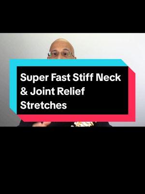 Super Fast Stiff Neck & Joint Relief Stretch #NeckRelief #JointRelief #StiffNeck #StretchingExercises #PainRelief #NeckPain #HealthTips #DrAlanMandell #PostureCorrection #StretchForPain 