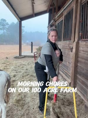 Chores with a back flip on the trampoline to end the day… I still got it but my bladder does not.. iykyk 😅🙄😂 #farmlife #sahm #momtok #MomsofTikTok #animallover #farmpets #funnyfarm #girlmom 