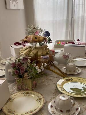 I put together a little ‘thank you for being my bridesmaids’ tea party, and this is how the setup turned out! ☕️💐🎀    #bridesmaidsappreciation #thankyouparty #bridesmaidssaidyes #yes #capcut #teaparty #bridetobe #cabowedding #travel #fyp #soontobemrs #girls #bridesmaidsproposal #engaged #proposal #wedding #teapartytheme #tiktokviral 