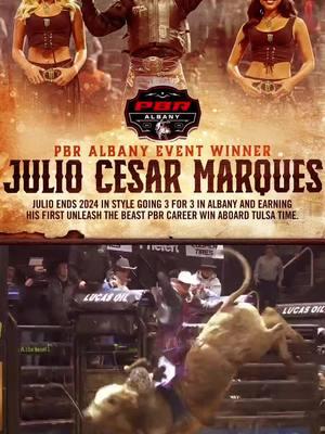 What a way to end 2024! Julio Cesar Marques won his first-ever Unleash the Beast event this weekend. We can’t wait to see even more impressive performances from this Young Gun in the New Year. #AllGritNoQuit  - - - #KCOutlaws #PBR #PBRTeams #Bullriding #Rodeo #WesternSports #Cowboy