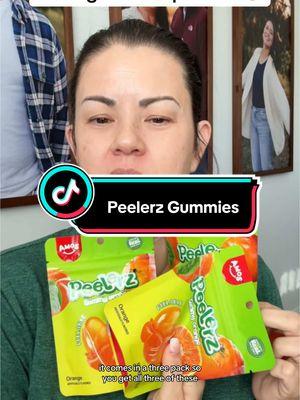 Try Peelerz Gummies with me. I got the orange Peelerz #candytok   #peelerz #peelerscandy #peelablegummy  #candy #musttryfood #snackreview 