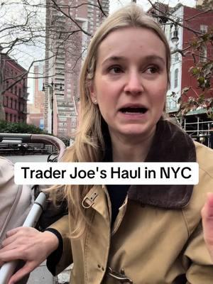 A traders Joes haul in the middle of the city. @Traderjoes #tradersjoeshaul #tradersjoesmusthaves #newyorkfoodies #newyorker 