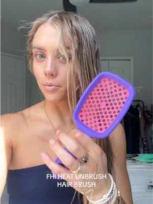 these brushes are my favorite they work so well to detangle but also soooo easy to clean and works really well for ventilation when blow drying 💆‍♀️ @FHI HEAT  #fhiheat #fhiheatunbrush #fhiheatbrush #hair #hairbrush #unbrush #unbrushreview #unbrushhairbrush #unbrushdetanglinghairbrush #unbrushedhair #hairbrushing #hairbrushhacks #hairwashday #detanglingbrush #wethairbrush #dryhairbrush #TikTokShop #ttsbeautybesties #tiktokshopcreatorpicks #tiktokshophaircare  #tiktokshopbeauty 