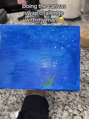 10/10 recommend 🙂‍↕️💛 #fyp #jazande #canvaspainting #canvaschallenge #couples #couplegoals #couplepainting #painting #relatable #art 