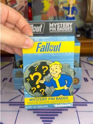 Unboxing Fallout Mystery Pin Badge #fallout #mrsfallout #fallouttok #bethesda #sugarbombs 