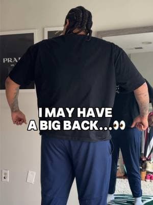 I may have a SLIGHTLY large back… but atleast I can dress! #fyp #streetwear #fashion #fypシ #grwm #streetwearoutfits 