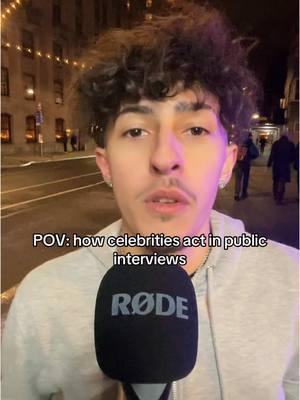 POV: How celebrities act for public interviews 😂 #foryoupage #funny #viral #blowup #motivational #publicinterview #nyc #verifiedmikey 