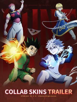 Coming up next, MLBB × HUNTER×HUNTER × Collab Skins Nen users Gon, Killua, Kurapika, and Hisoka are assembling here, officially launching on 01/04. #MobileLegendsBangBang #MLBBxHUNTERHUNTER #mlbbnewskin