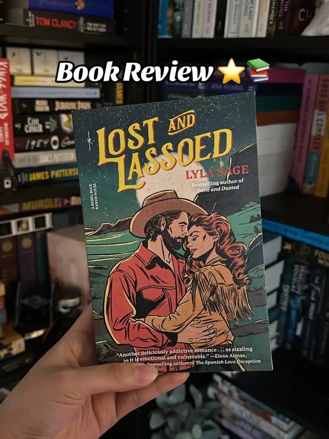 Third book in the Rebel Blue Ranch 📚 I have been waiting for Teddy and Gus’s story since they were introduced in book 1 💕 #mngirlie #bookgirlie #BookTok #lylasage #enemiestolovers #smalltownromance #forcedproximity #cowboyromances #bookreview 