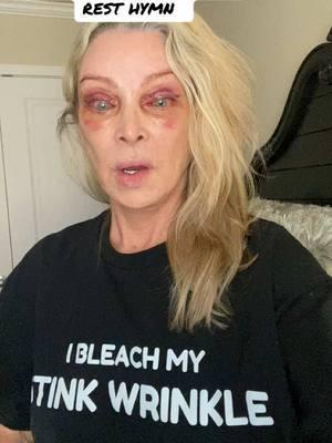 How to get 2 black eyes in church during 1 rest hymn. #cracksweat #sweatass #blackeyes #ptosis #levatorrepair #blepharoplasty  @Lisa Stevens Stokes  @Lisa Stevens Stokes  @Lisa Stevens Stokes 