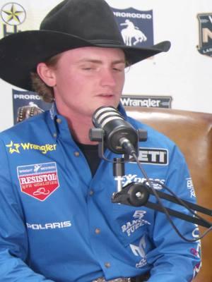 "I've got a long career ahead of me, so I'm just going to keep trying to climb that ladder with gold buckles. " - Ryder Wright 2024 PRCA Saddle Bronc World Champion #WeAreProRodeo #WranglerNFR