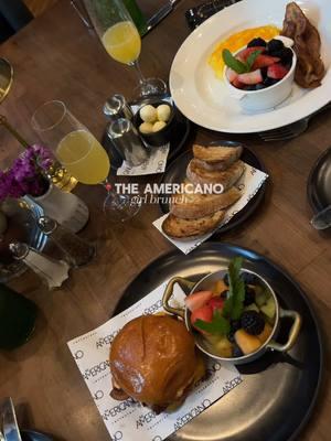 Your next brunch spot! 📍The Americano- Buckhead #atlantarestaurants #atlantafood #atlantafoodie #brunchtok #atlantabrunch #atlantainfluencer #atlantacontentcreator 