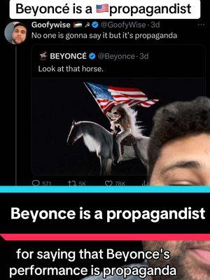 You can enjoy the music but let’s be HONEST  Beyonce halftime show 2024  Cowboy Carter propaganda  Beyoncé propaganda Hannah  #commentary #blacktitkok #beyonce #propaganda #medialiteracy  #democrat #republican #plotics #blacklivesmatter #greenscreen 