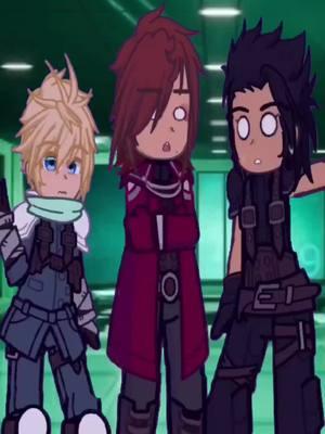 A little messy with the green *well technically purple screening* but it's fine #gacha #gachalife2 #finalfantasy7 #ff7 #finalfantasy7crisiscore #cloudstrife #zackfair #genesisrhapsodos 