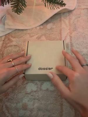 ASMR lofi unboxing my favorite @Dossier Perfume scent 🤍 #asmr #asmrtok #fyp #dossierperfumes #dossierpartner 