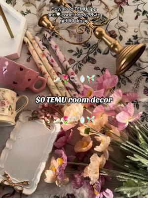 OBSESSED 🌷  Download TEMU app and enjoy $0 items with code dqp6298 (App new users only with qualifying orders!) T&C applies. in bio #temuhaul #temufinds #temucodes #viral #trending #roomdecor #roommakeover #aesthetic #haul #unboxing #girltok 