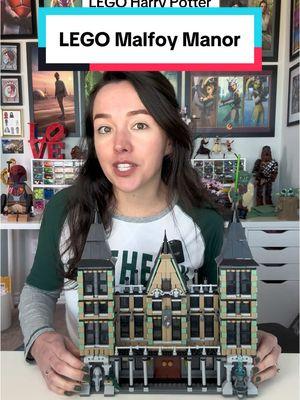 The LEGO Harry Potter Malfoy Manor🐍  Thanks to the LEGO group for sending this set over my way for review! #fyp #lego @LEGO #rlfm #76453 #reviews #legoharrypotter 