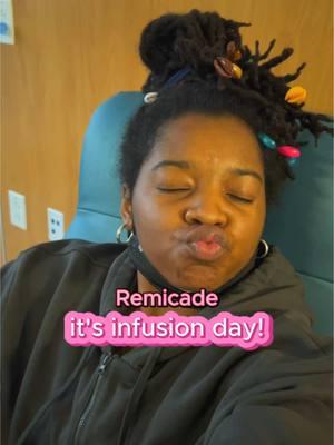 No iron this time but I need get those levels checked again soon!💞 #infusion #remicadeinfusions #remicade #biologics #crohnsdiseasetreatment #infusionday #ibdgirlies 