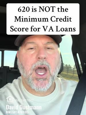 620 is NOT the minimum credit score for a #VAhomeloan. #Veterans if you want to buy a home in 2025 lets get state today Appy online www.msfedmond.com or call me!#homeownership #valoanspecialist #americandream #military #VAloan #creditscore #foryou #foryoupage #trending #viral #daviddustmann