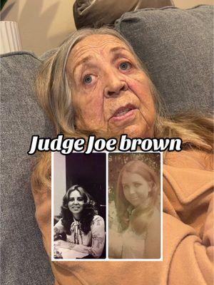 Imagine watching court tv and you’re like omg I hooked up with #judgejoebrown #judge #meemaw #grandma #1970s #hookup 