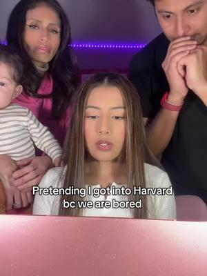 We  sat down and decided to do this… baby including 😜 #harvarduniversity #fyp #trending #real #silly 