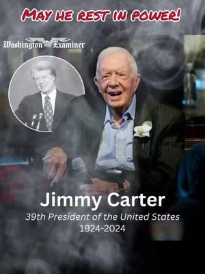 In memory of President Jimmy Carter! #jimmycarter #potus #formerpresident #inmemory  #39thpresident #usnavy #habitatforhumanity #foryoupage #foryou #fyp #genx 