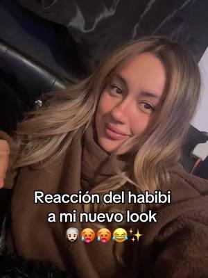 Reacción del habibi de mi nuevo look #fup #fyppppppppppppppppppppppp #couple #habibi #latinas #husbandwife 