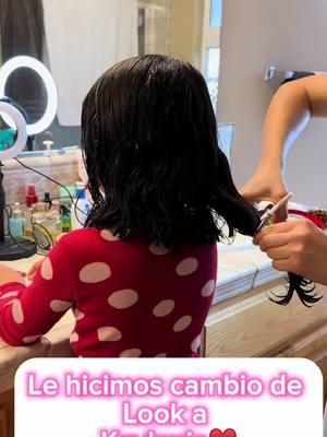 Kaylanie va a empezar el año con nuevo corte de pelo 💇🏻‍♀️   Me convenció pero me encantó el resultado 🌸 qué opinan⁉️ #cortedepelo #nuevolook #corte #cabello #cabellosano #cabellocorto #mommy 