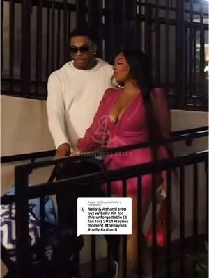 Replying to @Shannell4life some people wait a lifetime for a moment like this and this is one 2024 Nelly & Ashanti moment that will forever be a fan fave memory #ashanti #nelly #thehaynes #blacklove #iconicmoments 