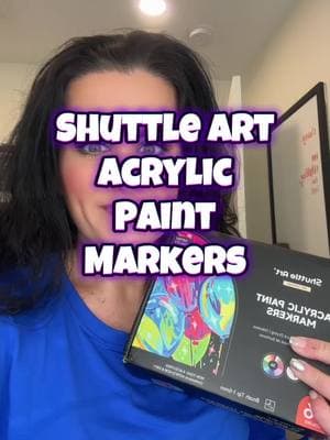 These are so good! #shuttleart #acrylicmarkers #acrylic #acrylicpaint #paintpens #art #lineon #artsupplies @Shuttle Art 