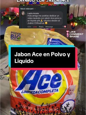 Jabón Ace de Bebe y Líquido #lavando #lavadero #lavandoropa #jabon #zote #ace 