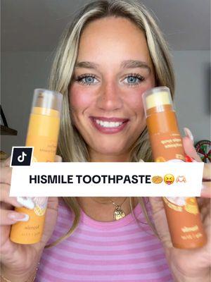 @hismile MADE ME A CUSTOM TOOTHPASTE😱😱😱😱😱 Now this I could use everyday😝🧇🫶🏻✨ Who wants to see this hit the shelves?!?! @Slimes by Grace #hismile #hismileteeth #hismiletoothpaste #hismilereview #hismileflavouredtoothpaste 