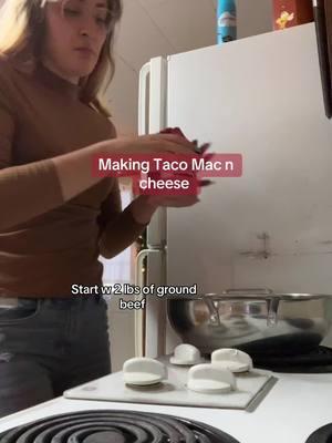 Here’s a video of me cooking for MY OWN man. Without shaking my ass. Take notes @cookingwithkya #foryou #fyp #foryoupage #viral #fypシ #yummy #tacomacncheese 