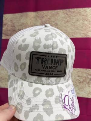 Trump Ponytail Hat #customhats #patchhats #basekreations #snapback #flexfit#momhat  #giftsforher  #patrioticapparel #trump2024 #trumpvance2024 #trumphat 