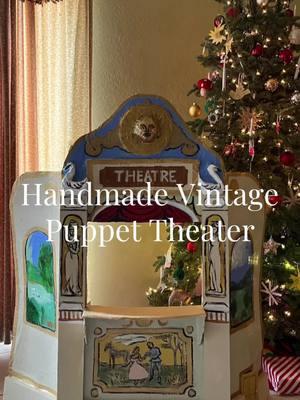 The best gift 🕊️🔔🕯️🎄✨🎁 #DIY #diygift #diypuppettheater #puppettheatre #diychristmas #handmadegifts #kidsgiftideas #christmasgiftideas 